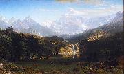 The Rocky Mountains, Lander's Peak Albert Bierstadt
